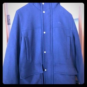 LACOSTE L!IVE MENS UNISEX DUFFLE COAT. NWT XXL